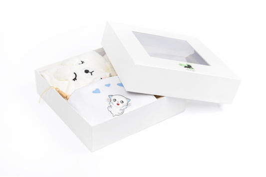 Caja regalo bebé personalizada con nombre  Regalo original recién nacido